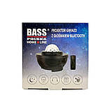 Зоряний проектор з динаміком та Bluetooth, світлодіодний зоряний дисплей Bass Polska BH 59311, фото 9