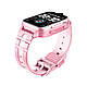 UWatch K15 дитячий розумний годинник  4G GPS 850 мАг рожевий, Смарт годинник з відеозв'язком, фото 9