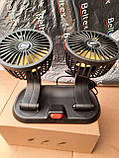 Автомобільний вентилятор 24 В подвійний із регулюванням, фото 2