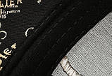 Бейсболка NY жіноча котон колір чорний, фото 4