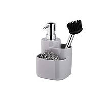 Набір дозатор 3 в 1 , сірий (07675)