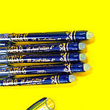 Ручка гелева пиши-стирай, синя 0,5 мм, арт 7777, фото 3