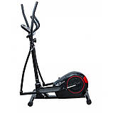 Орбітрек магнітний для дому до 120 кг VNK Elliptical Magnetic чорний, фото 2