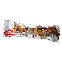 Протеиновый батончик Power Pro Brisee Protein Bar 25% sugar free 55г арахис и карамель