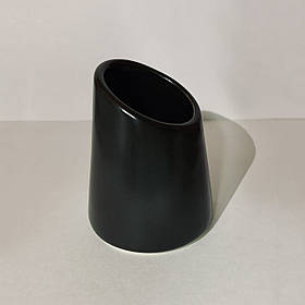 Підставка для зубочисток 6 см, Чорна (Pro Ceramics) Чорний-мат