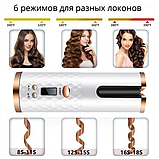 Бездротова плойка для завивки волосся Ramindong Hair curler RD-060 Серый, фото 4