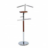 Вішак для одягу Аксентія Годіва підлоговий з полицею для телефону; матеріал: сталь/дерево;, фото 3