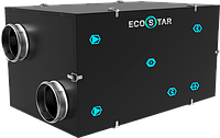 Приточно-вытяжная установка EcoStar 500 EC X