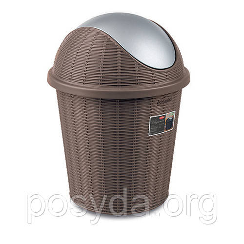 Відро для сміття Stefanplast Elegance 10 л (), фото 1
