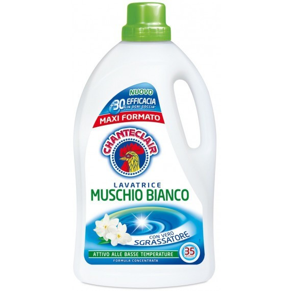 Chante Clair гель для прання з милом Muschio Bianco 35 прань,1750 мл Італія