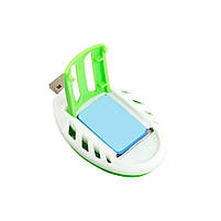 Фумігатор від USB та 36 пластин від комарів та мошок, живлення від павербанку, ноутбука або ПК 29347, фото 4