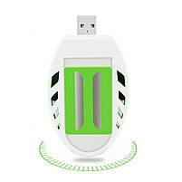 Фумігатор від USB та 36 пластин від комарів та мошок, живлення від павербанку, ноутбука або ПК 29347, фото 2