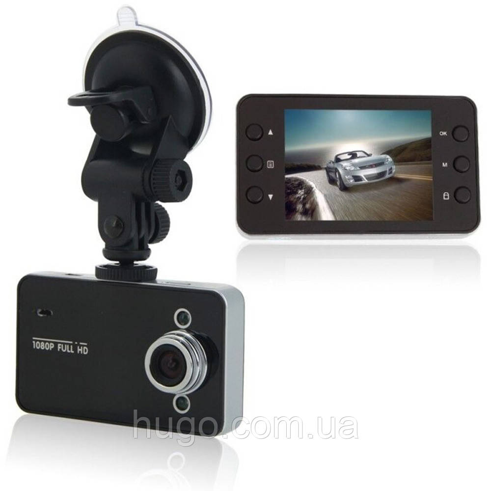 Автомобільний відеореєстратор DVR X-3 K6000, еран 2,4 дюйми / Автореєстратор в салон, фото 1