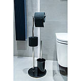 Стійка тримач туалетного паперу на щітки, ТМ AWD Interior AWD02071576, фото 4