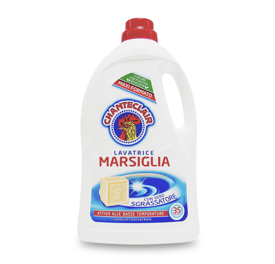 ChanteСlair Sapone da Bucato Marsiglia гель для прання з милом 35 прань, 1750 мл Італія