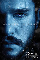 Постер "Game Of Thrones (Winter is Here — Jon) / Гра Престолів" 61 x 91,5 см