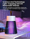 Знищувач комах для дому Electronic shock Mosquito killing lamp для походу пастка для комарів USB, фото 5