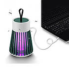 Знищувач комах для дому Electronic shock Mosquito killing lamp для походу пастка для комарів USB, фото 8