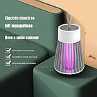 Знищувач комах для дому Electronic shock Mosquito killing lamp для походу пастка для комарів USB, фото 6
