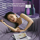 Знищувач комах для дому Electronic shock Mosquito killing lamp для походу пастка для комарів USB, фото 9