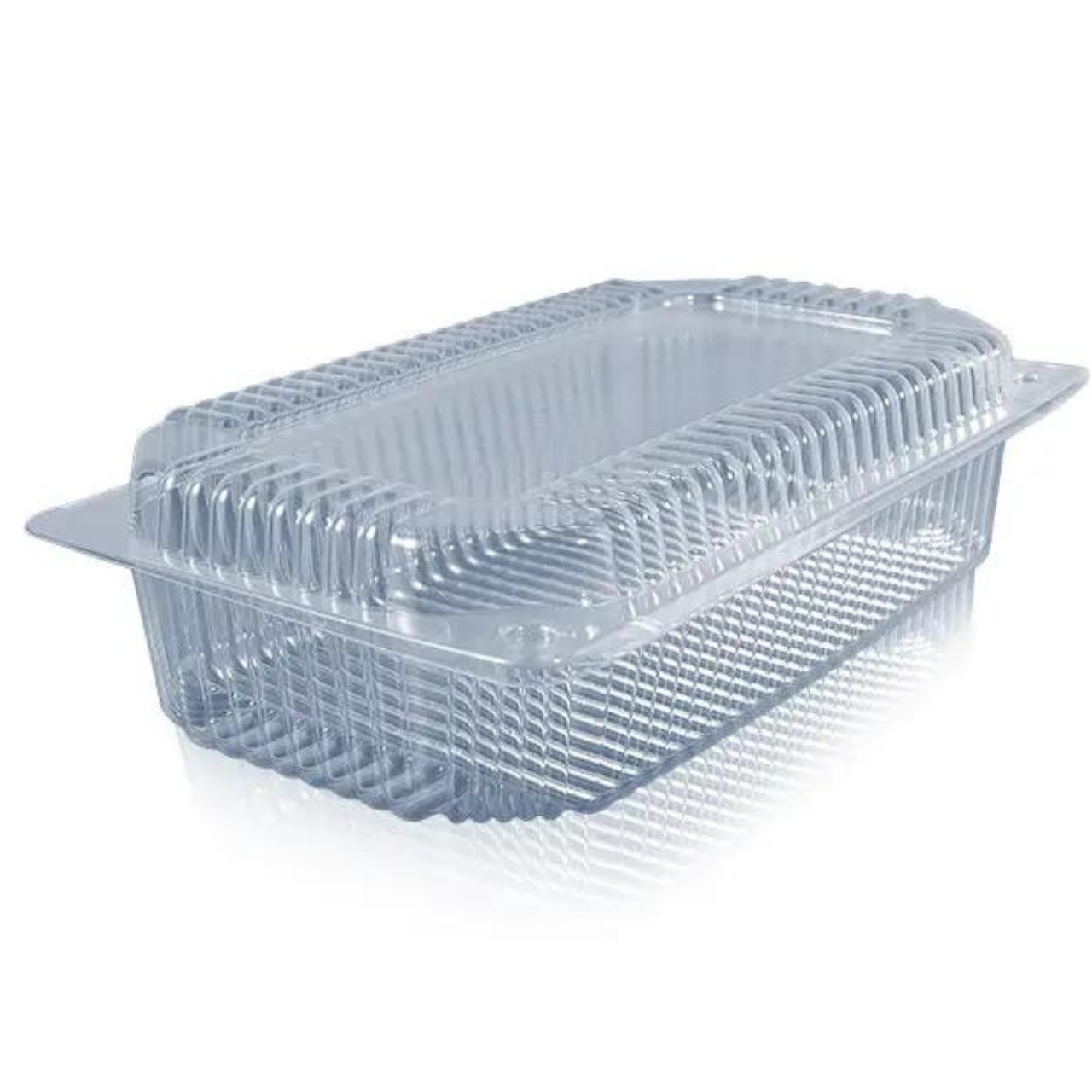 Одноразова упаковка для харчових продуктів, блістерний пластиковий контейнер для їжі 230x130x63 мм 1300 мл, фото 1