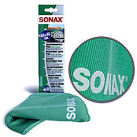 Салфетка из микрофибры для салона, пластика, стекла 40х40 см SONAX Microfibre Cloth Plus (416500)
