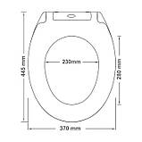 Кришка до унітазу Swing, ТМ AWD Interior AWD02181218, фото 5