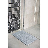 Килимок у ванну кімнату сірий, ТМ AWD Interior AWD02161141, фото 2