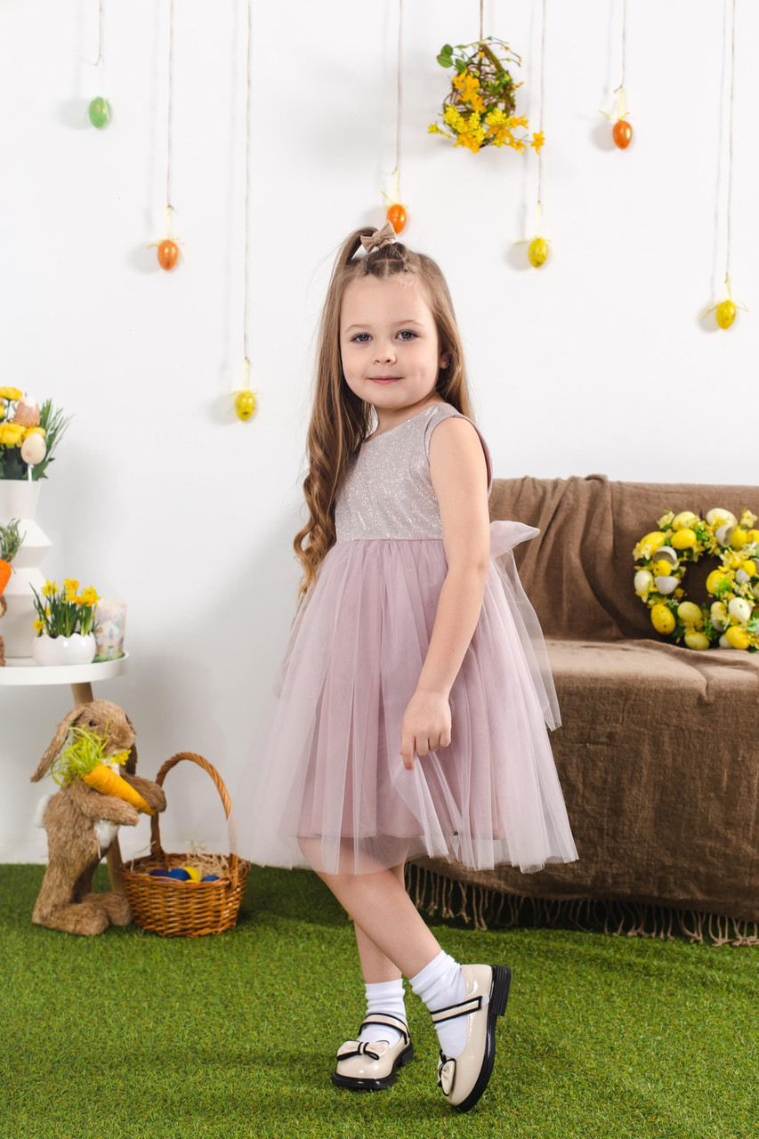 Сукня дитяча ошатна для дівчинки Саміра, розміри 92-110