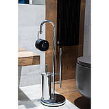 Стійка тримач туалетного паперу та щітки, ТМ AWD Interior AWD02070360, фото 3