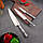 Набір із 3-х кухонних ножів Samura Bamboo (SBA-0220), фото 3