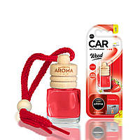 Автомобильный ароматизатор Aroma Car Wood - Strawberry 6 мл (927955)