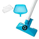 Набір для очищення дна та верхнього шару води басейну до 488см Intex 58958/28002, фото 6