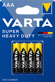 Батарейки VARTA AAA R3 1.5V Superlife 4блиск
