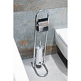 Стійка тримач туалетного паперу та щітки, ТМ AWD Interior AWD02070037, фото 3