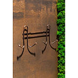 Вішалка настінна на 4 гачки, антична мідь, ТМ AWD Interior арт. AWD02091715, фото 2