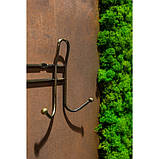 Настінна вішалка на 4 гачки, античне золото, ТМ AWD Interior арт. AWD02091714, фото 4