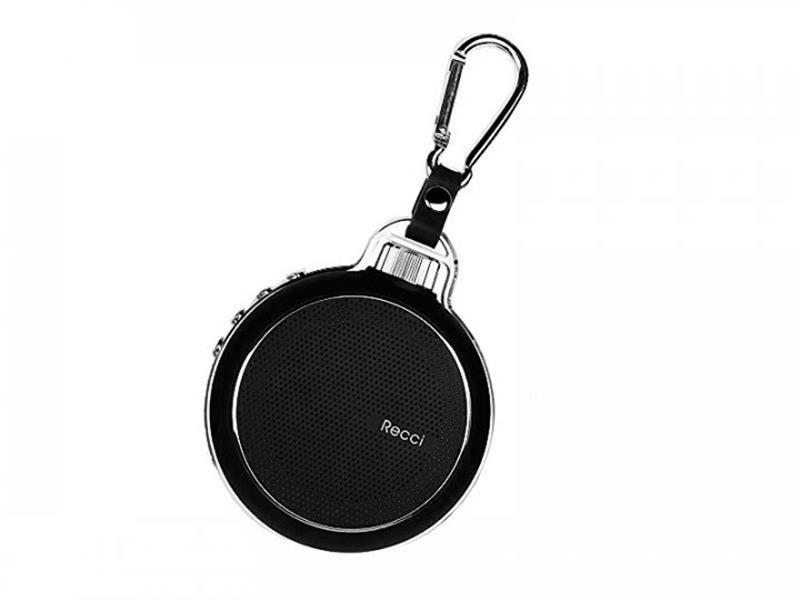 Портативна Bluetooth колонка Recci RBS-D1 Travel Black (6955482588000), фото 1