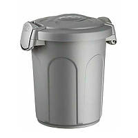 Відро з кришкою  SPEEDY 24х27х31см, 8л, коричневе (70314)