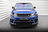 Сплітер Range Rover Sport SVR L494 (15-18) тюнінг обвіс губа спідниця елерон (V1), фото 3