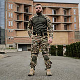 Тактична сорочка Ubacs (Убакс) Grifon мультикам ріп-стоп (вафелька) CoolMax (МКН), фото 3