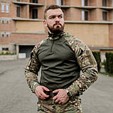 Тактична сорочка Ubacs (Убакс) Grifon мультикам ріп-стоп (вафелька) CoolMax (МКН), фото 4