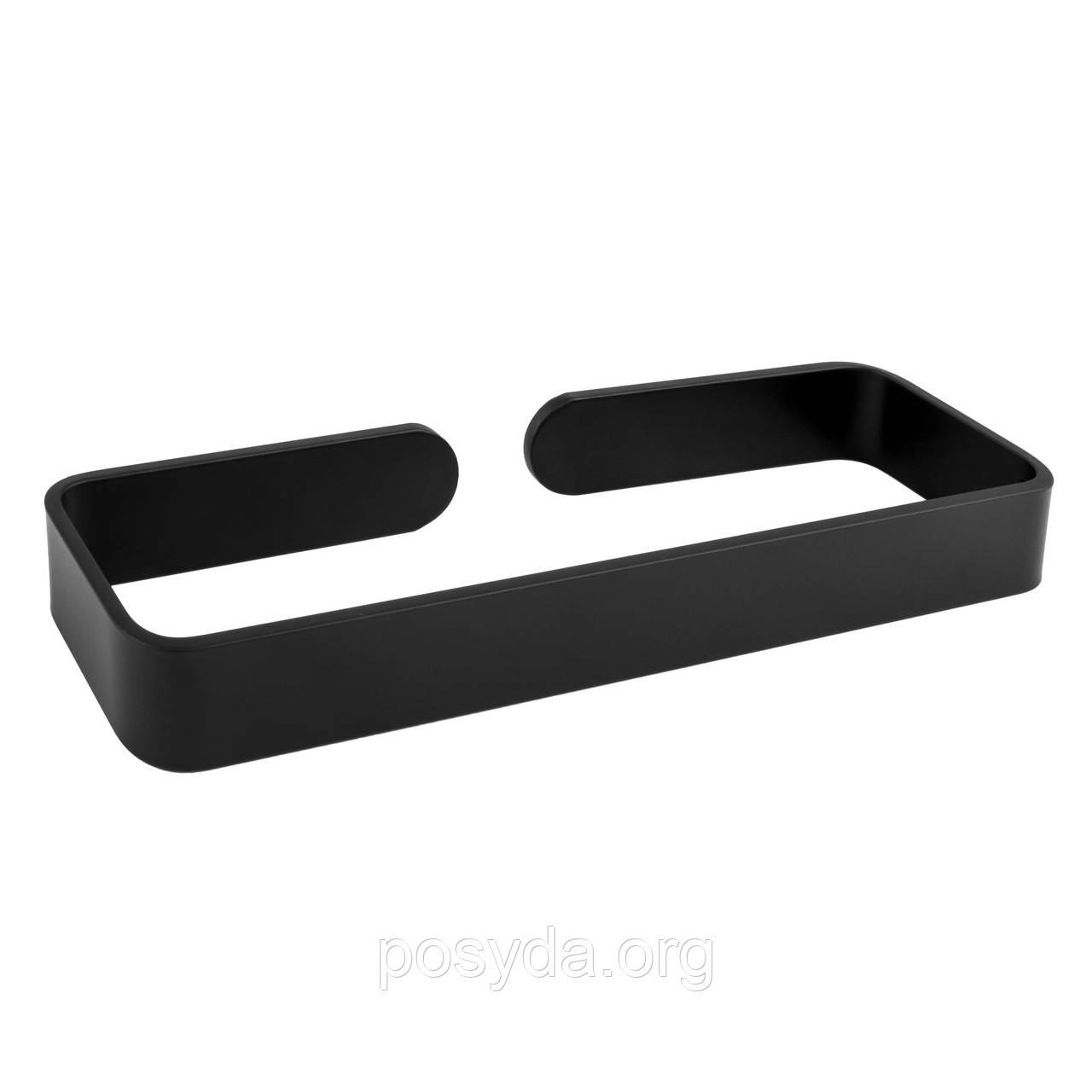 Настінна вішалка чорна матова, ТМ AWD Interior арт. AWD02091800, фото 1