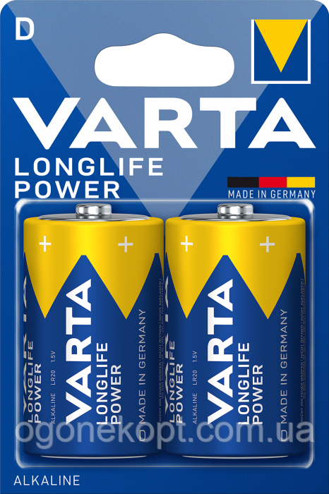 VARTA LR20 D LongLife Power alkaline