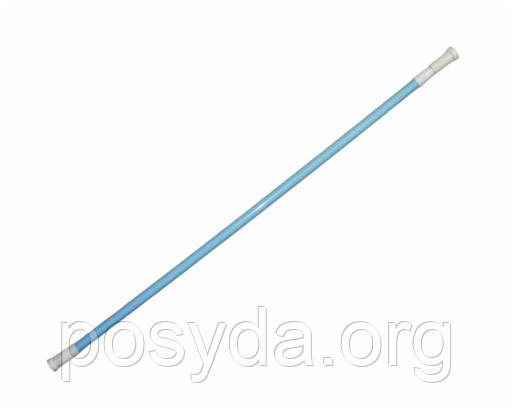 Карниз металевий блакитний для штори на ванну комнату140*260 см (13-H16G), фото 1