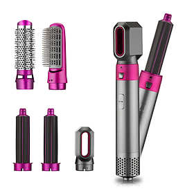 Мультистайлер 5 в 1 Hot Air Styler для різних типів волосся з функціями надання об'єму, випрямлення, укладання