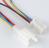 Автомобільний 4-х контактний роз'єм 2х10 см