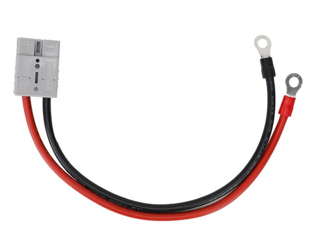 Силовой разъем питания Anderson с проводом 20 см 50А: продажа, цена в ...