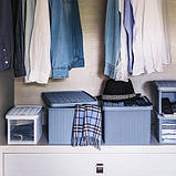 Ємність для зберігання з кришкою і фронтальною дверцею Stefanplast ELEGANCE S біла (30020), фото 2