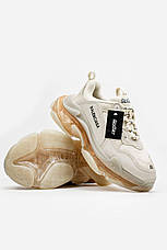 Чоловічі кросівки Balenciaga Triple S Clear Sole Beige 544351W2GA19710, фото 5